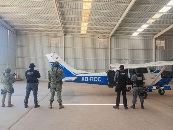 Aseguran avioneta Mexicali Aseguran avioneta Cessna con cocaína en Mexicali
