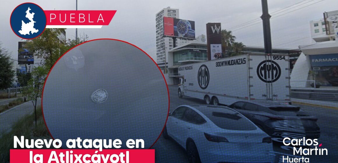 Ataque tirador Atlixcáyotl - Plaza W Reportan nuevo ataque del “tirador de la Atlixcáyotl”; daña auto en Plaza W