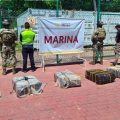 Marina asegura 270 kilos de cocaína en el puerto de Manzanillo, Colima