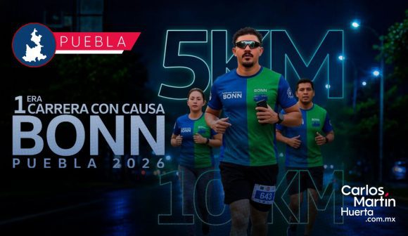Carrera Bonn Puebla 2026: Convocan a competencia con causa social