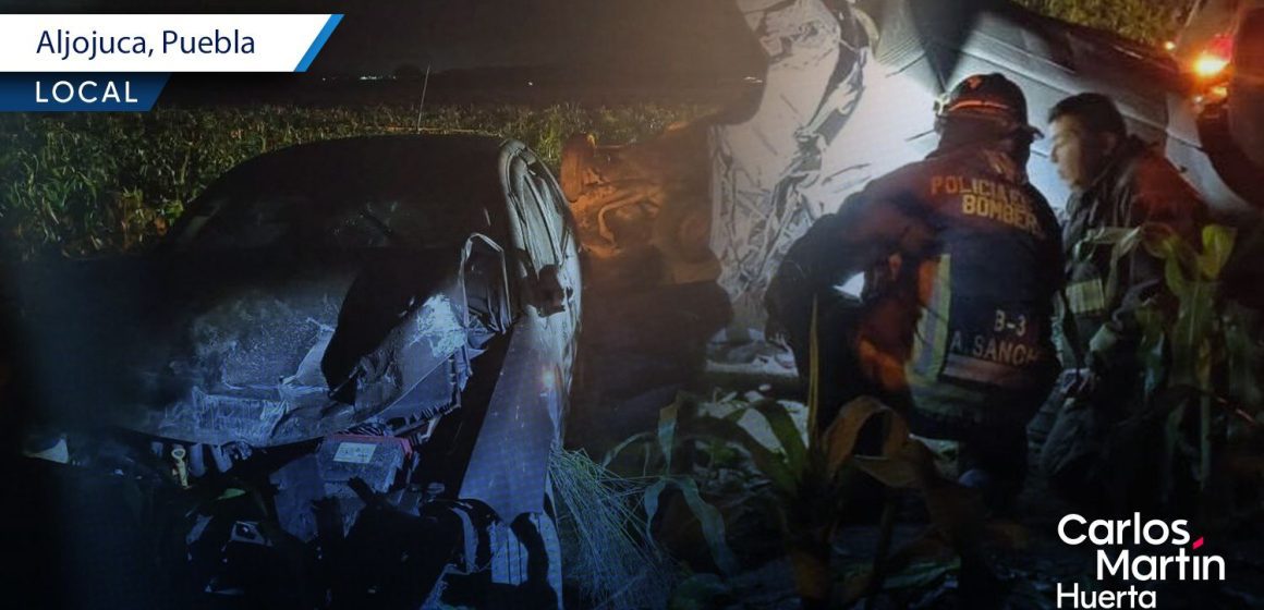 Tragedia en Aljojuca: Madre e hija mueren tras fuerte choque y volcadura