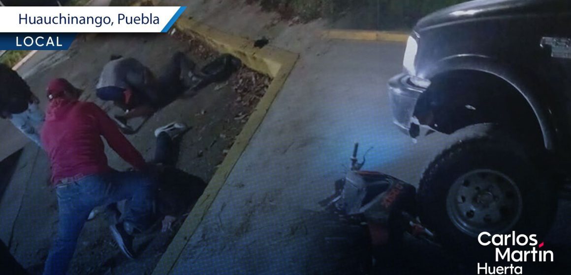 Ciudadanos impiden asalto y detienen a delincuentes en Huauchinango Ciudadanos impiden asalto y detienen a delincuentes en Huauchinango