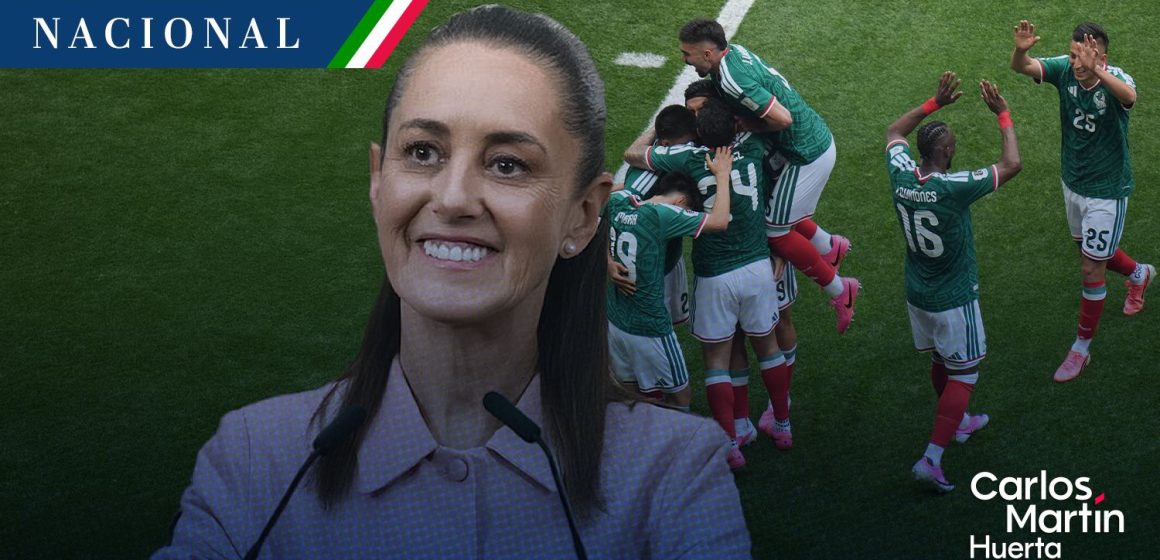 Claudia Sheinbaum - Selección Mexicana Sheinbaum felicita a la Selección Mexicana; “el que apuesta en contra de México siempre le va a ir mal”