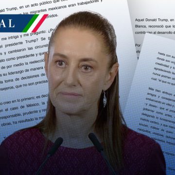Sheinbaum agradece a AMLO carta de apoyo