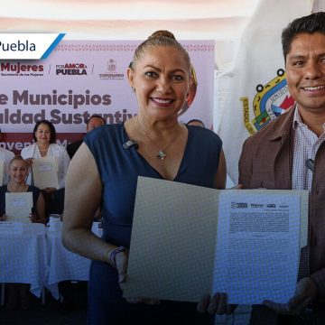Cuautlancingo firma convenio con la Secretaría de las Mujeres para erradicar la violencia de género