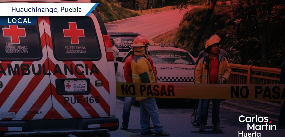 Hallan cadáver embolsado debajo del puente Totolapa en Huauchinango