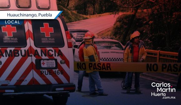 Hallan cadáver embolsado debajo del puente Totolapa en Huauchinango