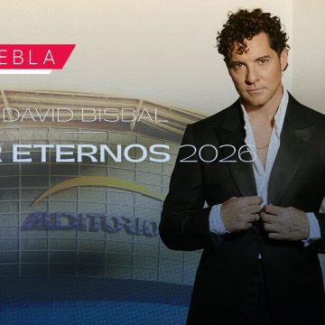 David Bisbal llega a Puebla con su Tour Eternos 2026