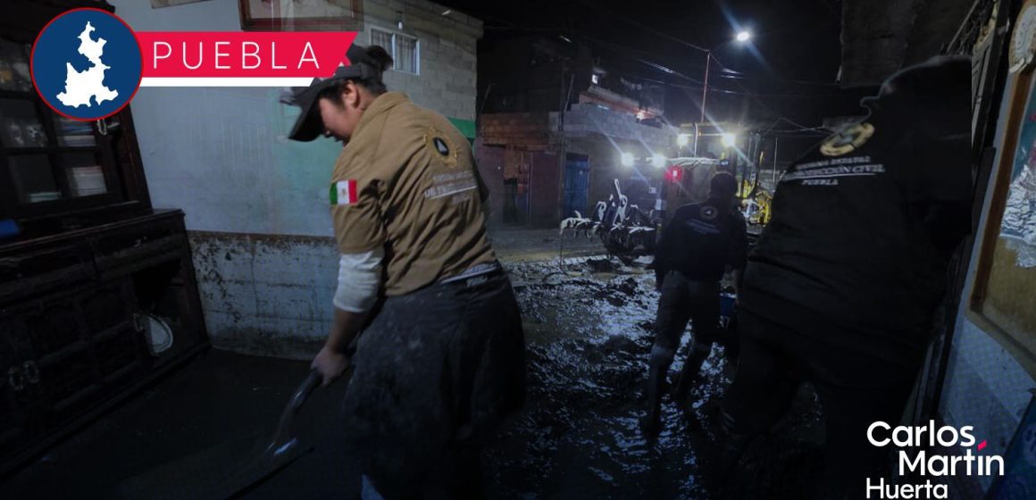 De manera inmediata, gobierno estatal atiende afectaciones por desbordamiento de río