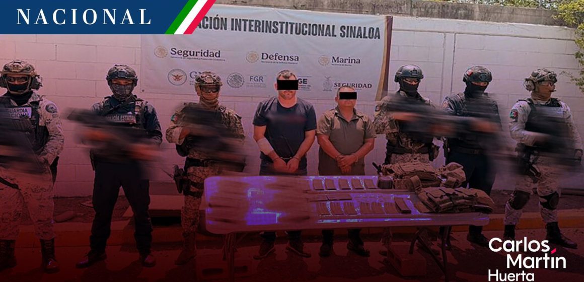 Detienen al ‘Güero Pink’ jefe de célula ligada a ‘Los Chapitos’ y exdirector de Seguridad Pública