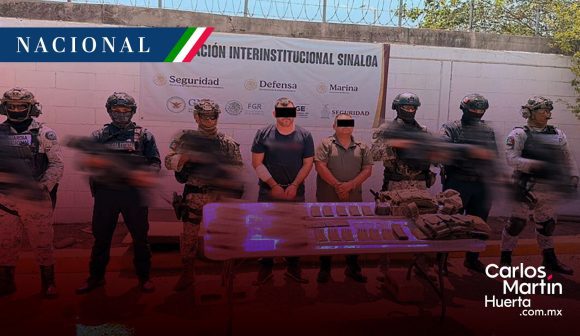 Detienen al ‘Güero Pink’ jefe de célula ligada a ‘Los Chapitos’ y exdirector de Seguridad Pública