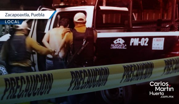 Feminicidio en Zacapoaxtla: Detienen a sujeto tras agredir con arma blanca a su pareja