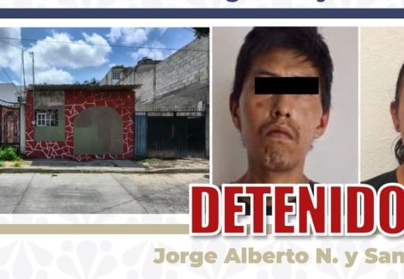 Detienen a dos presuntos narcomenudistas afuera de una casa asegurada en Atlixco