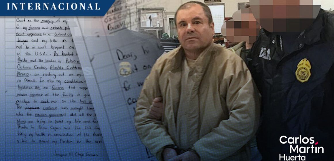 El Chapo Guzmán - cartas ‘El Chapo’ Guzmán envía cartas y pide intervención de Sheinbaum para ser extraditado