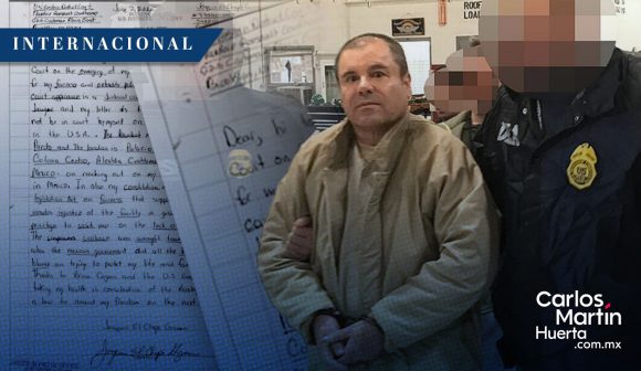 El Chapo Guzmán - cartas ‘El Chapo’ Guzmán envía cartas y pide intervención de Sheinbaum para ser extraditado