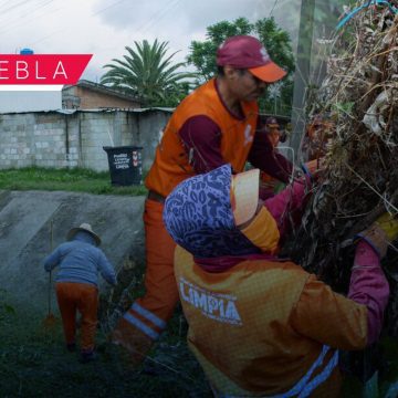 Fortalecen acciones preventivas en San Jerónimo Caleras ante temporada de lluvias
