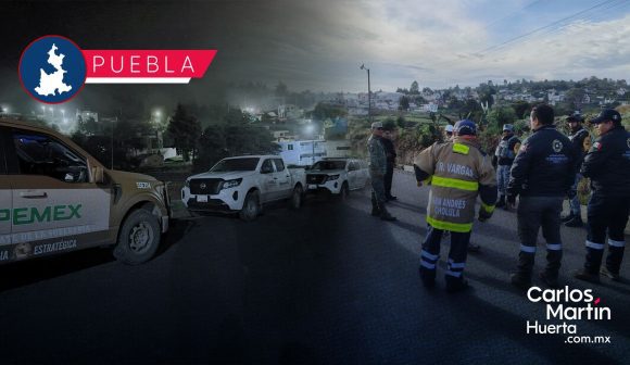 Desalojan a familias por fuga de gas LP en Tlalancaleca