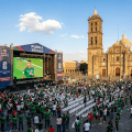 ¡El Mundial se jugará en el Zócalo de Puebla! Transmitirán 50 partidos en pantalla gigante
