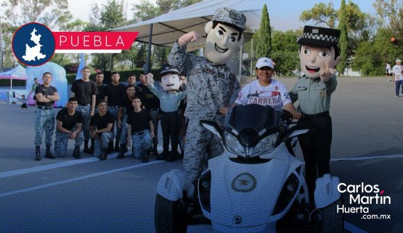 Guardia Nacional celebra su séptimo aniversario con carrera y exhibición técnica