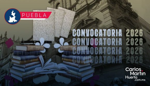 Lanzan la segunda convocatoria del programa Puebla 500: Fondo Editorial 2026
