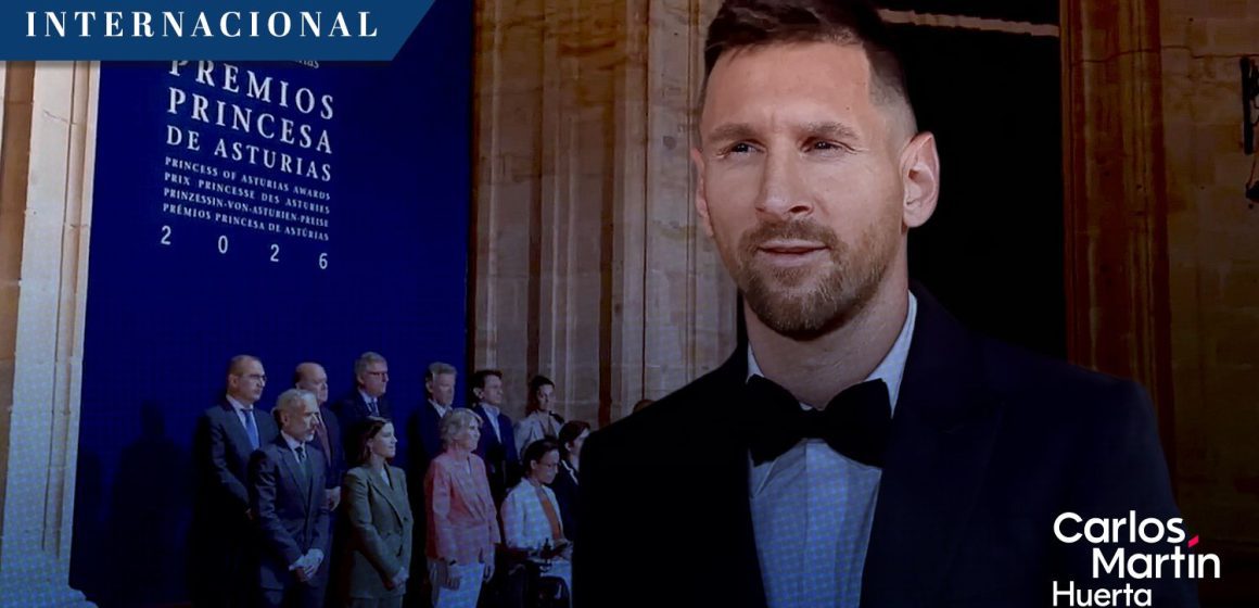 Lionel Messi es galardonado con el Premio Princesa de Asturias de los Deportes 2026