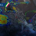 Lluvias intensas en seis estados; Cristina se fortalece en el Pacífico