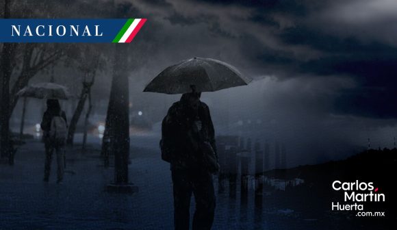 Frente frío fuera de temporada y dos ondas tropicales provocarán lluvias en 12 estados