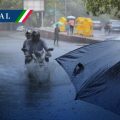 Temporal de lluvias azota a México; se esperan tormentas intensas en 8 estados