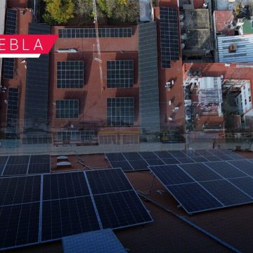 Más de 6 mil paneles solares impulsan la eficiencia energética en Puebla