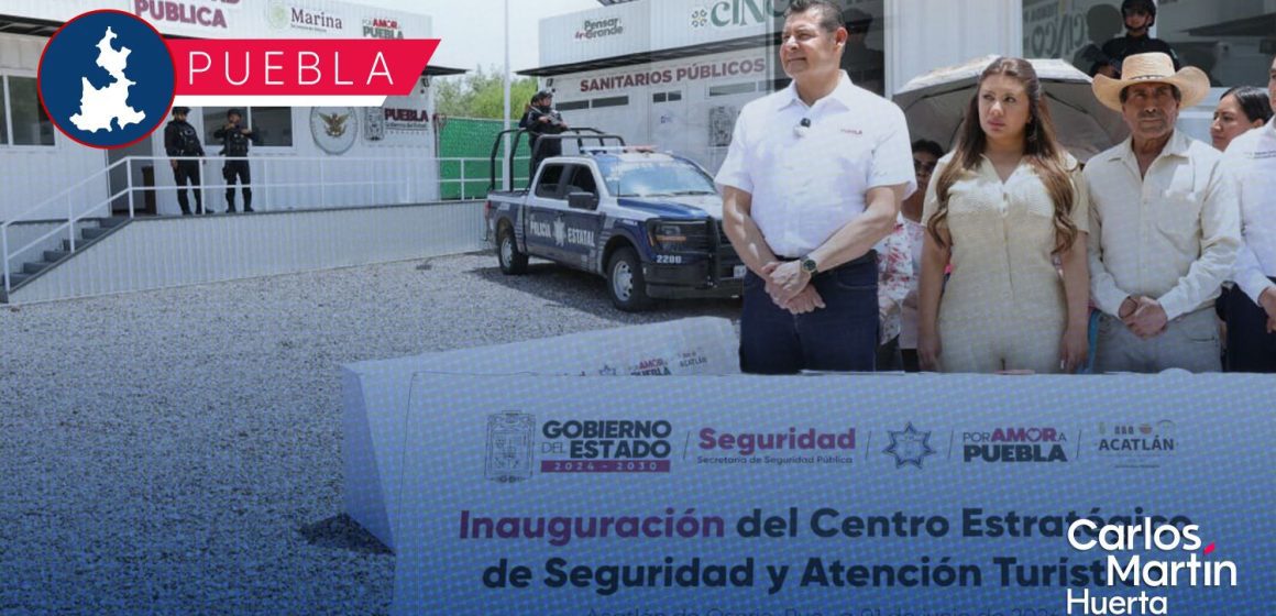 Mixteca Poblana fortalece vigilancia con nuevo Centro Estratégico de Seguridad y Atención Turística