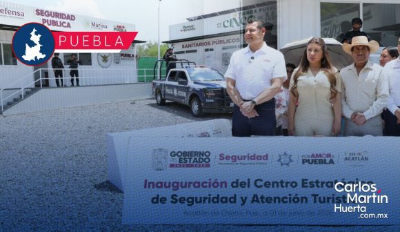 Mixteca Poblana fortalece vigilancia con nuevo Centro Estratégico de Seguridad y Atención Turística