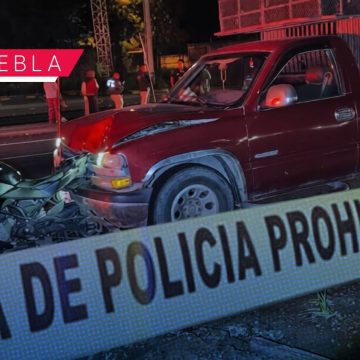 Muere motociclista tras ser impactado por camioneta y arrollado en La María