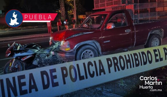 Muere motociclista tras ser impactado por camioneta y arrollado en La María