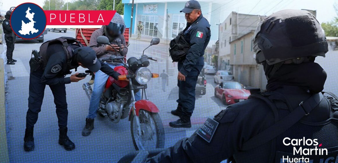 Despliegan operativo “Puebla Segura” en mercados y juntas auxiliares