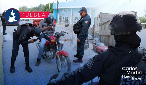 Despliegan operativo “Puebla Segura” en mercados y juntas auxiliares
