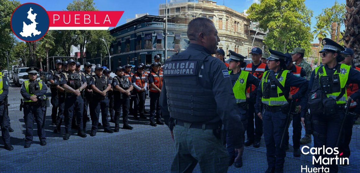 Operativo Unidos por ti - Mundial Despliegan operativo “Unidos por ti” en Puebla por arranque del Mundial y pago de quincenas