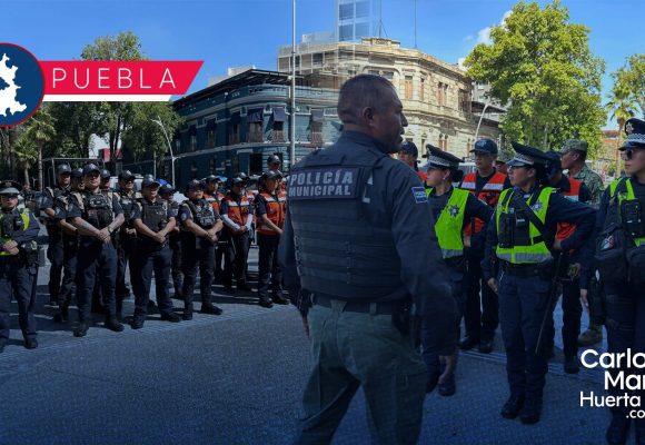 Operativo Unidos por ti - Mundial Despliegan operativo “Unidos por ti” en Puebla por arranque del Mundial y pago de quincenas