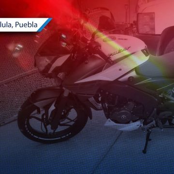 Comando armado asalta a trabajadores y roba dos motocicletas en Santa Isabel Cholula