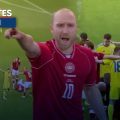 Christian Eriksen se desploma nuevamente en pleno partido amistoso ante Ucrania