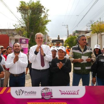 PP Arranca Pepe Chedraui obras de pavimentación en la colonia Ampliación Constitución Mexicana