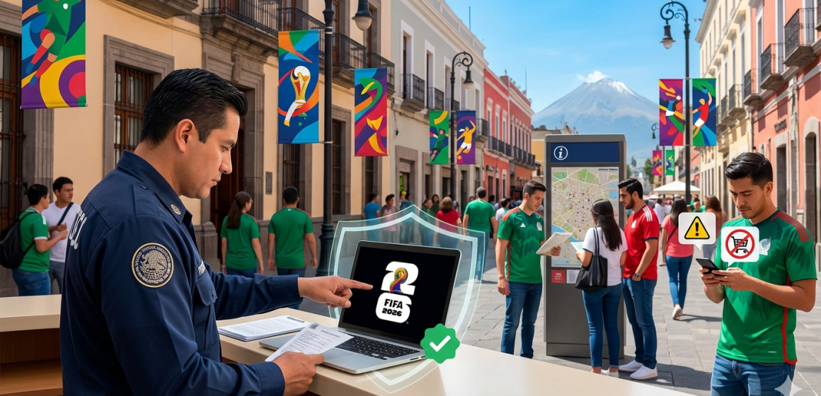Mundial 2026: Profeco blinda a Puebla contra fraudes digitales y abusos turísticos