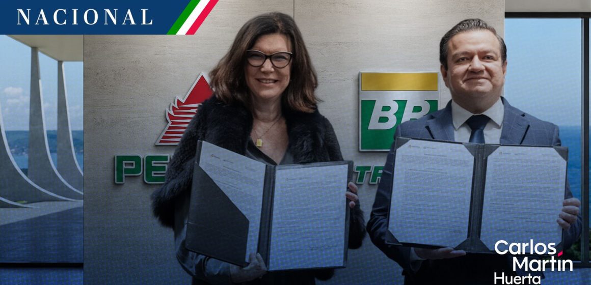 Pemex y Petrobras - firma exploración Pemex y Petrobras firman acuerdo para exploración petrolera en el Golfo de México