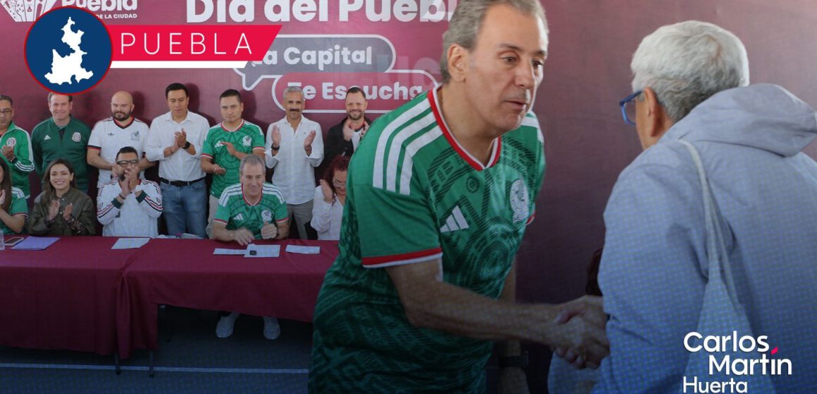 Pepe Chedraui acerca los servicios municipales a San Jerónimo Caleras con el “Día del Pueblo”
