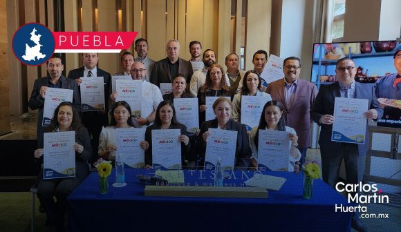 Puebla reconoce a 21 hoteles y restaurantes con el distintivo "México Anfitrión 2026"