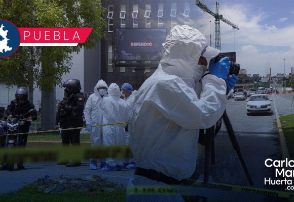 Reconstrucción Vía Atlixcáyotl - tirador SSP entrega a la FGE información clave sobre el tirador de la Vía Atlixcáyotl