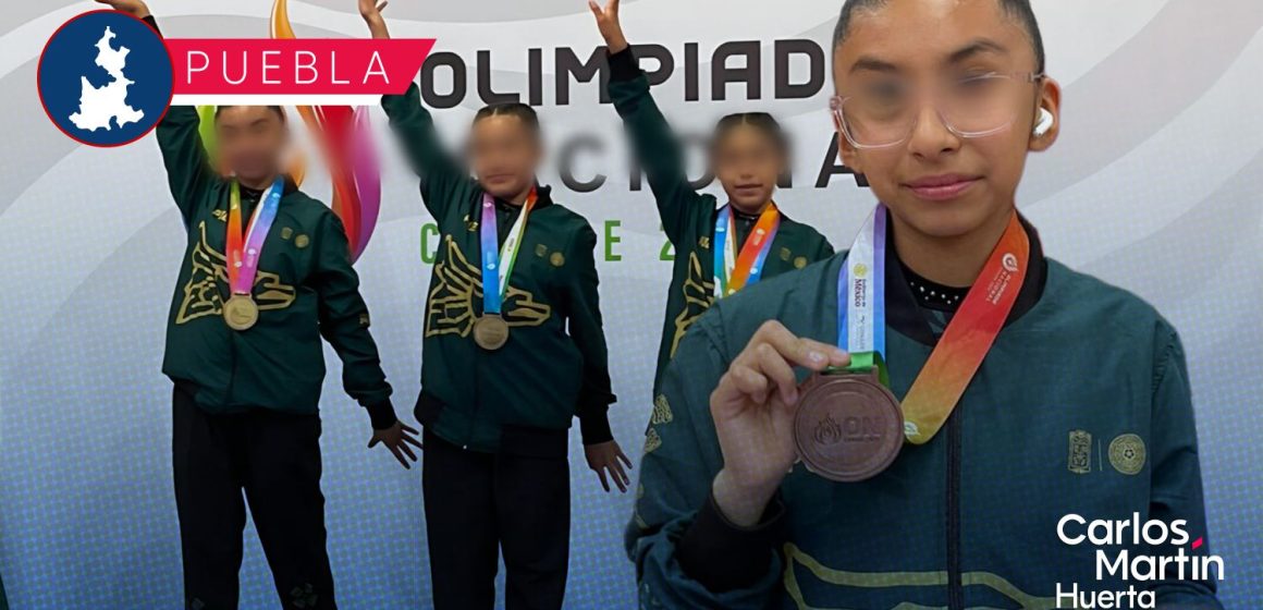 Representativo poblano obtiene resultados positivos en gimnasia