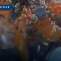 Rescatan a joven tras 106 horas sepultado entre escombros en Venezuela; participan Topos de México