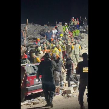 Rescatan a niño de 11 años tras terremoto en Venezuela; participa el Ejército Mexicano