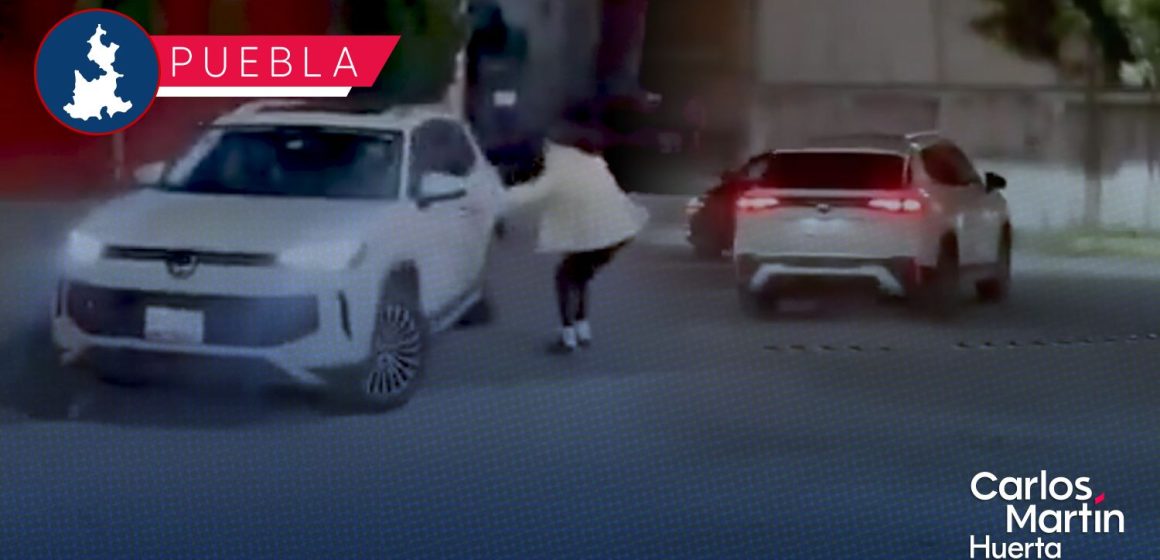 Delincuentes armados roban camioneta en La Carcaña; mujer intentó detenerlos
