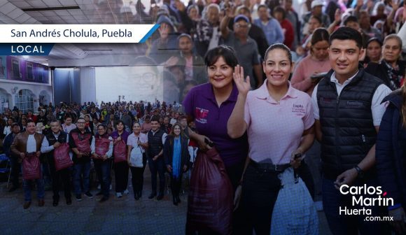 San Andrés Cholula y SEDIF entregan más de 5 mil despensas a familias vulnerables